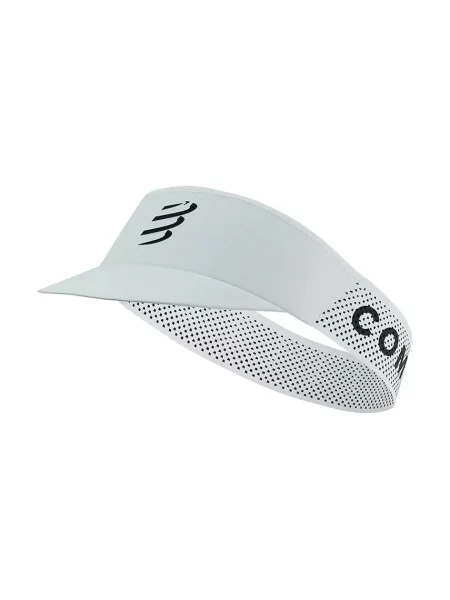 Czapka z daszkiem Compressport biała