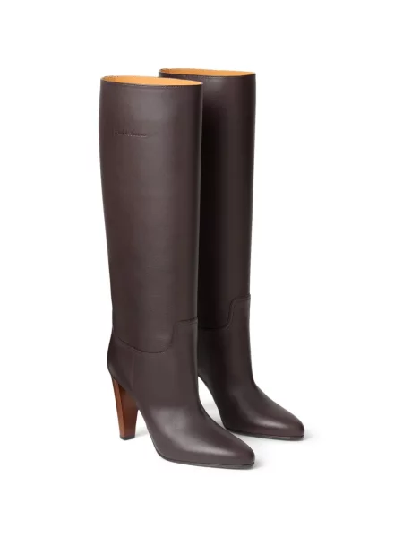 Cizme Ralph Lauren Collection maro