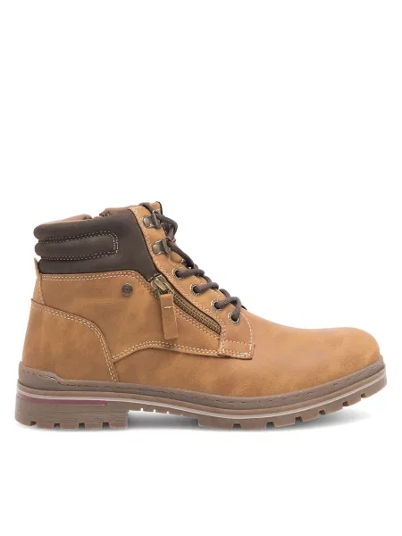 Auliniai batai Lanetti ruda