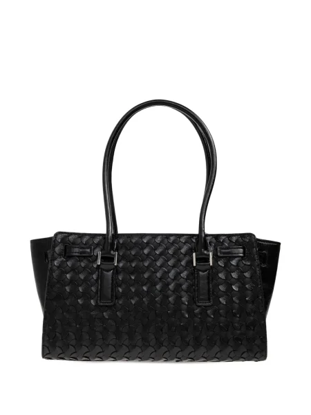 Portofel Michael Michael Kors cu imprimeu geometric negru