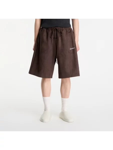 Pantaloni scurți Fear of God Essentials Signature Relaxed Short Brown L maro