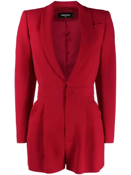 Salopetă Dsquared2 plisată lungă