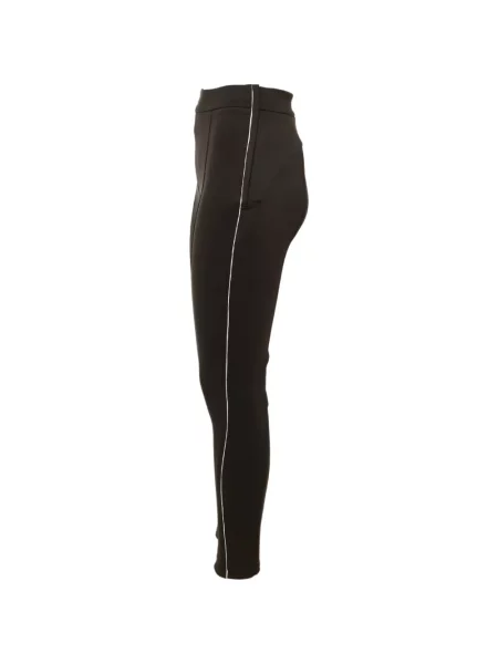 Pantaloni Maje cu dungi negru