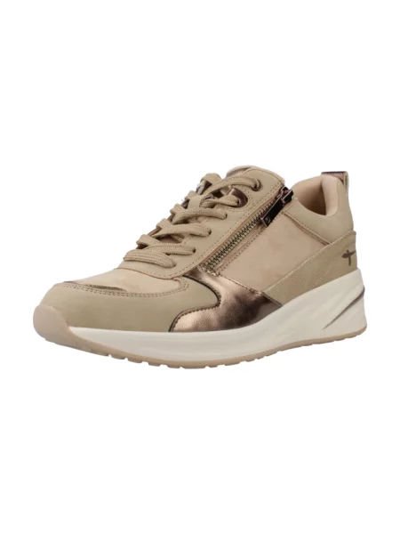 Sneakersy Tamaris brązowe