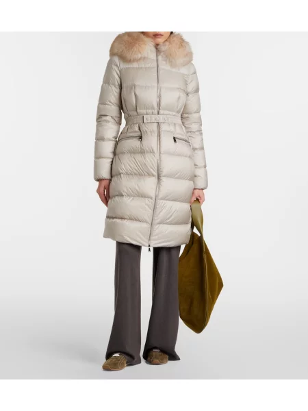 Ovčje kože ovčji plašč Moncler bež