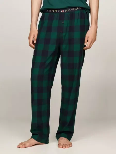 Tommy Hilfiger Pantaloni de pijama verde