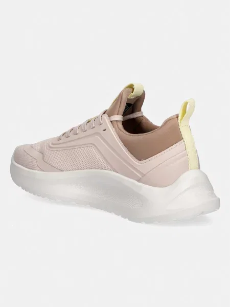 Női cipők Calvin Klein Light Runner Sock Mesh Lycra whisper pink/lemonade/silver mink. Méret: 36 EU bézs
