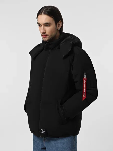 Пуховик Alpha Industries черный