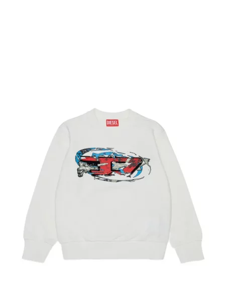 Bluza dziecięca Diesel biała
