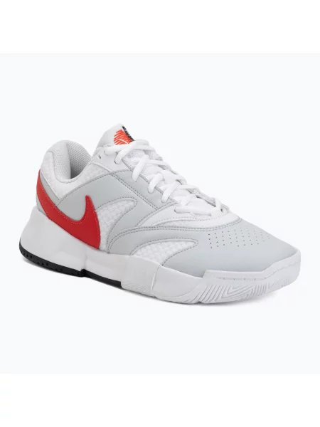Încălțăminte pentru bărbați Nike Court Lite 4 white/pure platinum/light crimson alb