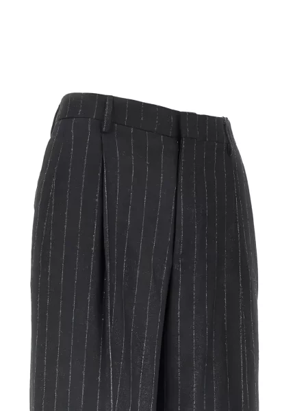 Pantaloni Tagliatore cu imagine gri