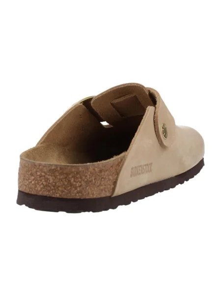 Nubuk csatos sneaker Birkenstock bézs
