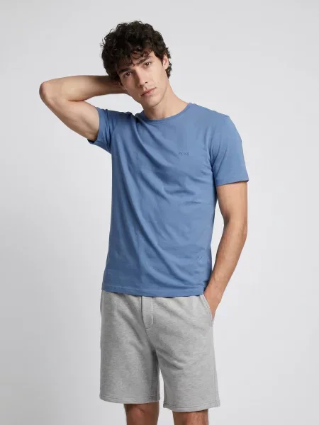 Tricou Boss clasic albastru