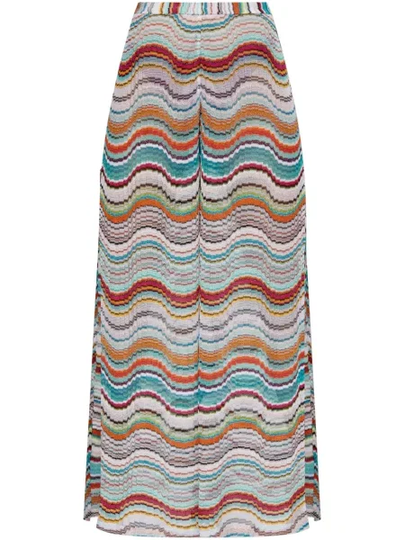 Pantaloni Missoni albastru