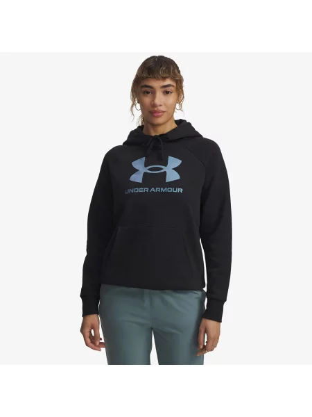 Суитшърт Under Armour Rival Flc Shimmer Hdy Black M черно
