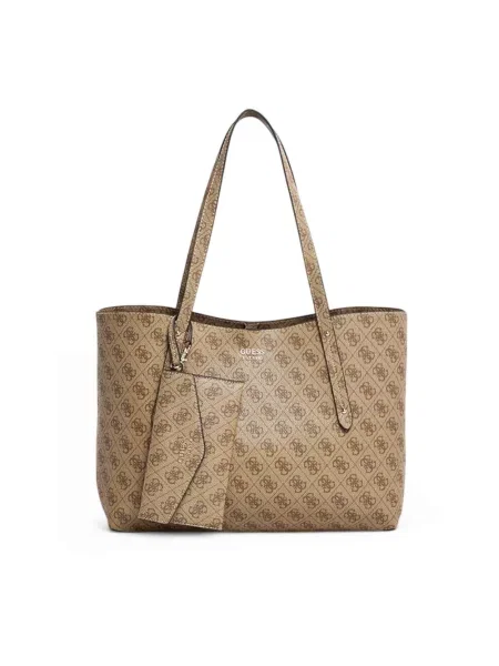 Guess torebka BRENTON beżowy