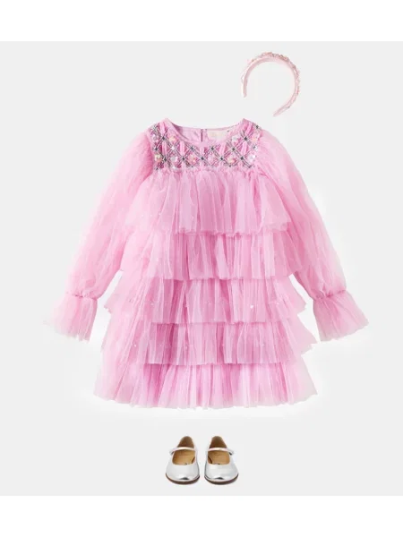 Φόρεμα Tutu Du Monde μωβ