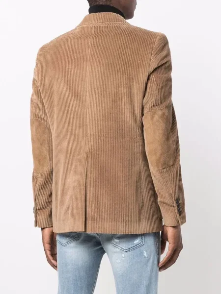 Sacou Philipp Plein de catifea cord