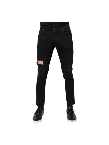Jeansy Dolce And Gabbana czarne