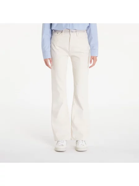 Blugi Calvin Klein Jeans Authentic Bootcut White alb