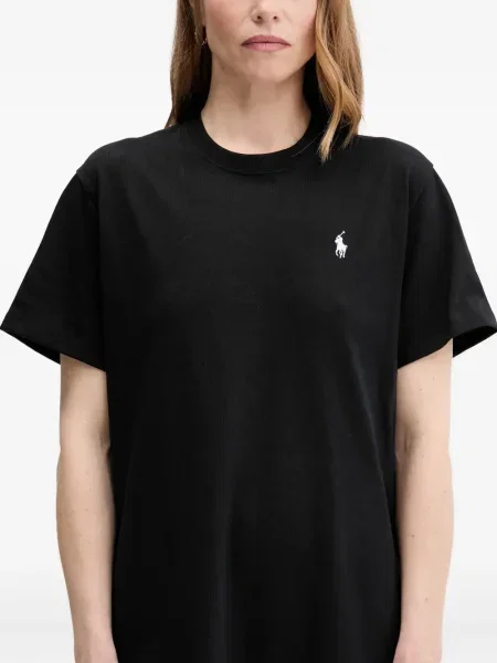 Костюм рокля тип риза Polo Ralph Lauren до коляното на райета зелено