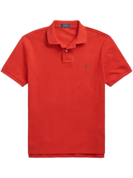Fleece μικρός πουκάμισο Polo Ralph Lauren καφέ