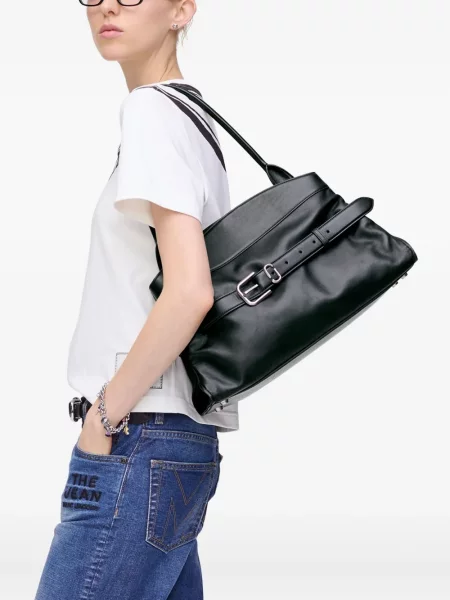 Geantă messenger Marc Jacobs negru
