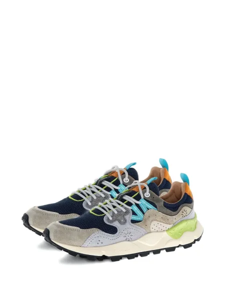 Sneakerși Flower Mountain cu model floral gri