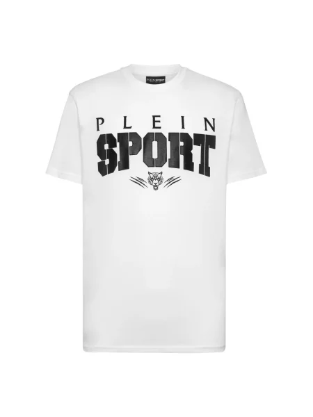 Koszulka sportowa Plein Sport biała