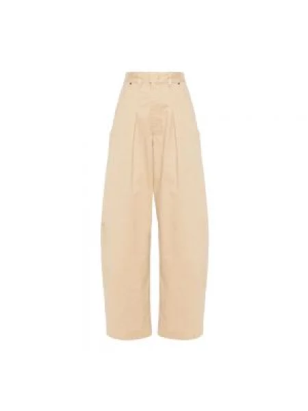 Proste jeansy Isabel Marant beżowe