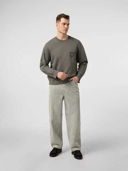 Джинсы Emporio Armani серые