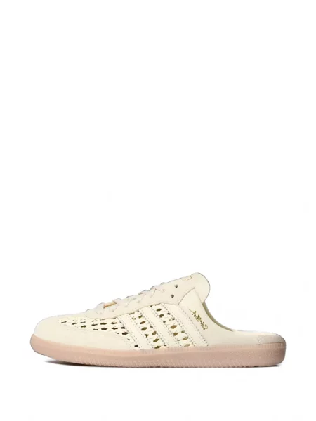Sneakerși Adidas Samba din piele roz
