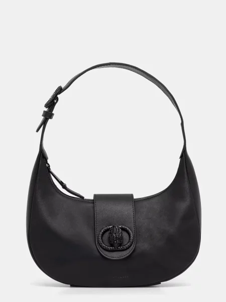Кожена чанта Kurt Geiger London CHELSEA черно