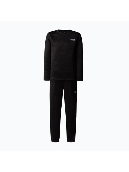 Gyerek thermo alsónemű szett The North Face Dotknit Thermal black. Méret: fekete