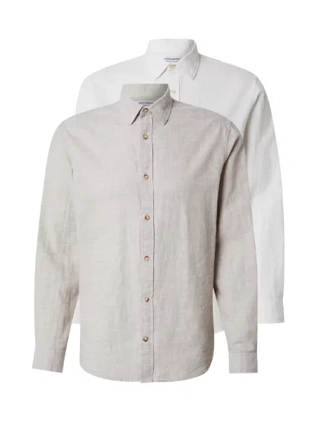 JACK & JONES Ing JJESUMMER greige fehér