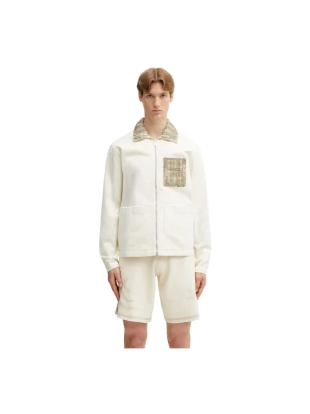 Kurtka jeansowa Filling Pieces beżowa