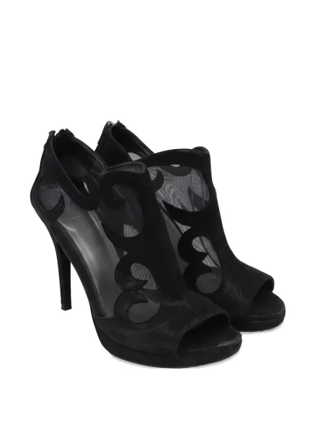 Cizme scurte Stuart Weitzman din piele negru
