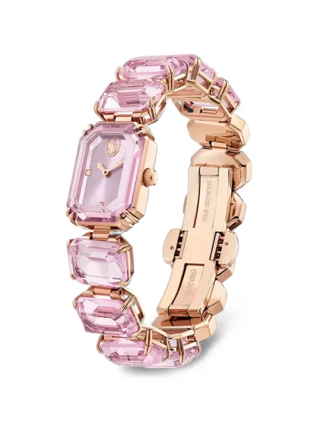 Ceas Swarovski roz