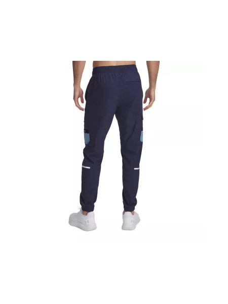 Spodnie dresowe Under Armour TECH UTILITY WOVEN niebieskie