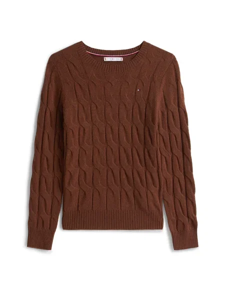 Tommy Hilfiger Pulover maro