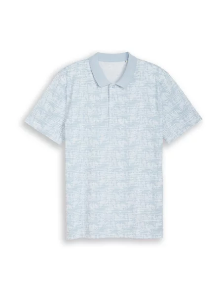 TOM TAILOR DENIM Tričko svetlomodrá biela