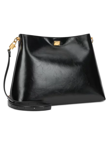 Torebka Dolce And Gabbana skórzana czarna