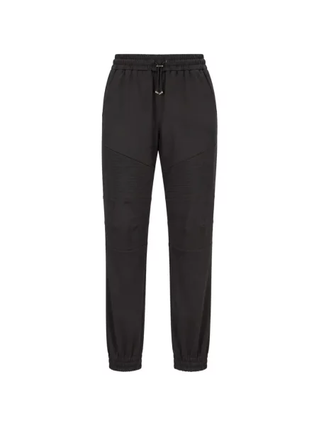 Pantaloni de jogging Philipp Plein din fleece alergare negru
