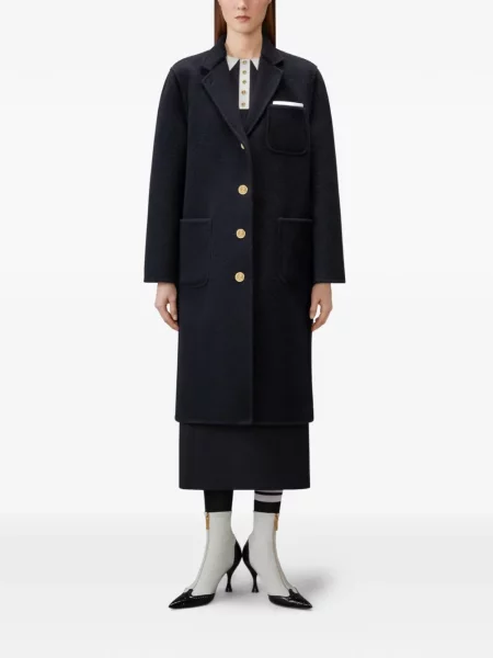 Palton Thom Browne albastru