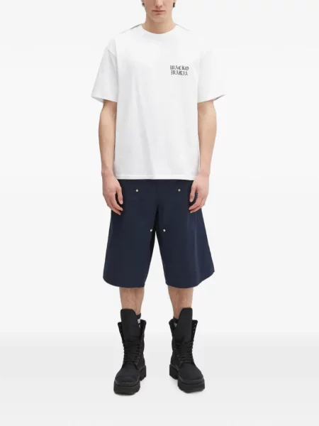 Scurt tricou Wacko Maria cu imagine alb