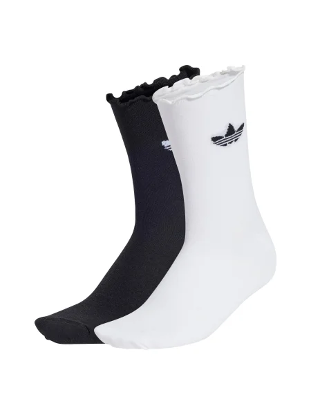ADIDAS ORIGINALS Ponožky Ruffle čierna biela