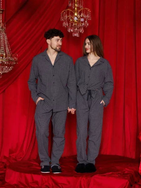 Піжама HANDY WEAR Family Look графіт