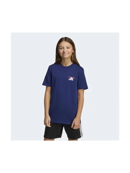 Tricou copii Adidas albastru