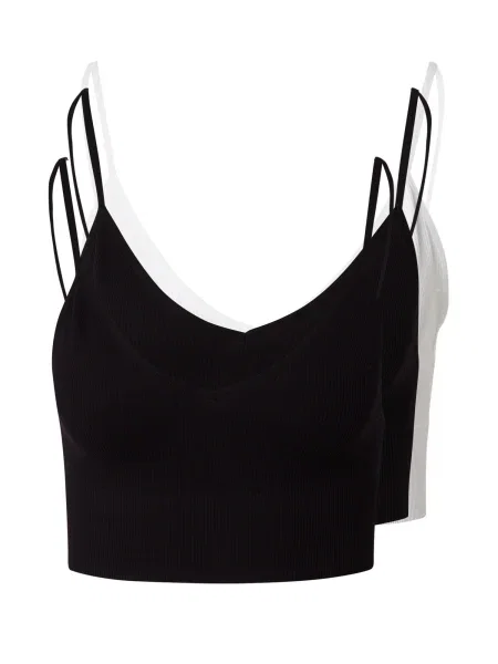 ONLY Sutien Vicky negru alb