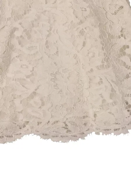 Rochie mini Valentino Garavani din dantelă alb